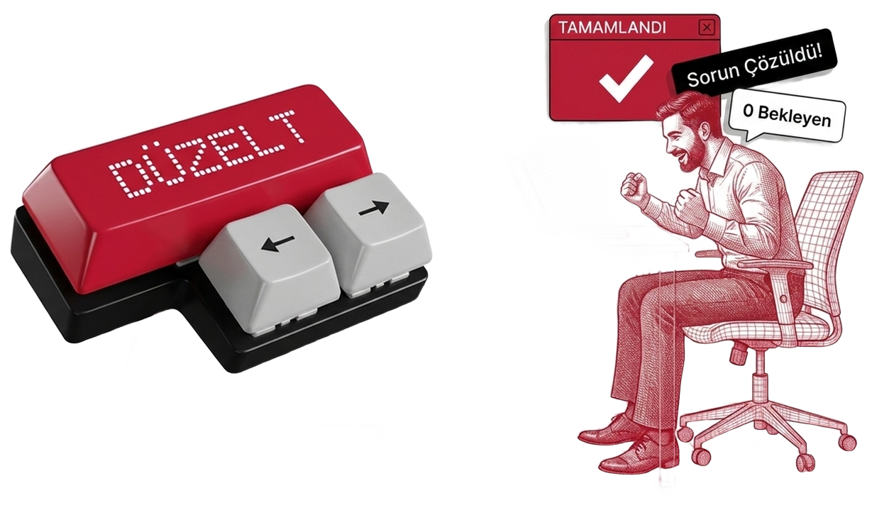 DÜZELT tuşuna basıldı — sorun çözüldü